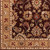 2' x 4' Green and Brown Contemporary Hand Tufted Floral Hearth Wool Area Throw Rug - IMAGE 3