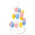 Floral and Striped Easter Egg Tree - 14.25" - Blue/Yellow/Pink - IMAGE 3