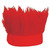 Club Pack of 12 Red Decorative Party Hairy Headband Costume Accessory - IMAGE 1