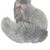Glittered Fox Christmas Figurine - 8.75" - Light Gray - IMAGE 4