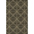 2' x 3' Black Coffee and Camel Beige Hand Knotted Area Throw Rug - IMAGE 1
