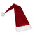Red and White Extra Long Unisex Adult Christmas Santa Hat Costume Accessory - One Size - IMAGE 2