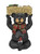 18" Woodland Black Bear with Striped Scarf and "Welcome" Sign Christmas Decoration - IMAGE 2