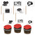 Club Pack of 12 Black Movie Set Food and Drink or Decoration Party Picks 2.5" - IMAGE 1
