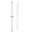 Club Pack of 288 White Reusable Party Knives 7.5" - IMAGE 2