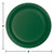 Club Pack of 240 Hunter Green Disposable Paper Party Banquet Dinner Plates 9" - IMAGE 2
