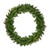 Pre-Lit Eastern Pine Artificial Christmas Wreath - 48" - Clear Lights - IMAGE 1