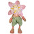 Spring Floral Sitting Sunflower Girl Decorative Figure - 15.5" - Pink and Green - IMAGE 2