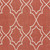 7.25' x 7.25' Vintage Harmony Cherry Red and Brown Taupe Square Shed-Free Area Throw Rug - IMAGE 6
