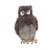 Set of 3 Brown and Gray Soft Plush Bubo Owl Stuffed Animals 13.75" - IMAGE 1