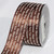 Brown "Merry Christmas and Happy New Year" Print Wired Craft Ribbon 1.5" X 54 Yards - IMAGE 1