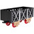 Animated Smoky Christmas Train Set with Sound and Light - Black and Red - 20 -Piece
