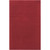 2' x 3' Rogue Love Brick Red Wool Area Throw Rug - IMAGE 1