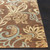 4' x 5.25' Paisley Brown and Blue Shed-Free Rectangular Area Throw Rug - IMAGE 5