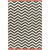 7.25' x 10.5' Brown and Black Machine Woven Geometric Rectangular Outdoor Area Throw Rug - IMAGE 1