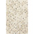 4' x 6' Beige Contemporary Hand Tufted Rectangular Wool Area Throw Rug - IMAGE 1