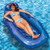 76" Inflatable Blue Wet or Dry Swimming Pool Sun Lounger - IMAGE 3