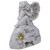 9.25" Gray Solar Powered "Welcome to Our Garden" Angel Outdoor Garden Statue - IMAGE 3