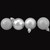 Shatterproof 4 Finish Christmas Ball Ornaments - 1.5" (40mm) -  Silver - 96ct - IMAGE 3