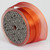 Red and Orange Crystal Wired Edge Craft Ribbon 1.5" x 27 Yards - IMAGE 1