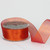 Red and Orange Crystal Wired Edge Craft Ribbon 1.5" x 27 Yards - IMAGE 2