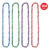 Happy New Year Beads-Of-Expression Party Necklace - 36'' - Multicolor - Pack of 144