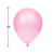 Club Pack of 180 Candy Pink Latex Party Balloons 12" - IMAGE 2