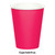 Club Pack of 240 Hot Magenta Pink Disposable Paper Drinking Party Tumbler Cups 9 oz. - IMAGE 2