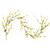 5' x 2" Yellow Artificial Spring Floral Garland - Unlit - IMAGE 2