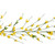 5' x 2" Yellow Artificial Spring Floral Garland - Unlit - IMAGE 5