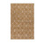 8' x 11' Bonded Beauty Caramel Brown and Gold Hand Woven Area Throw Rug - IMAGE 1