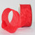 Red Crinkled Satin Wired Craft Ribbon 2" x 27 Yards - IMAGE 1