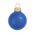 28ct Delft Blue Pearl Glass Christmas Ball Ornaments 2" (50mm) - IMAGE 1