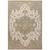 8' x 11' Traditional Beige and Sage Green Hand Tufted Wool Area Throw Rug - IMAGE 1