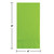 3-Ply Disposable Party Guest Napkins - 8" - Lime Green - Club Pack of 192 - IMAGE 2