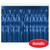 2-Ply Metallic Fringe Drape Party Decoration - 10' - Blue - Pack of 6 - IMAGE 4