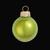 Pearl Finished Glass Christmas Ball Ornaments - 3.25" (80mm) - Kiwi Green - 8ct - IMAGE 3