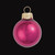 Pearl Finish Glass Christmas Ball Ornament - 7" (180mm) - Bordeaux - IMAGE 2