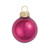 Pearl Finish Glass Christmas Ball Ornament - 7" (180mm) - Bordeaux - IMAGE 1