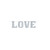 Love Party Banners Decorations - 6' - White - Pack of 12 - IMAGE 1