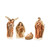 4 Piece Ivory and Brown Christmas Nativity Set Figurines 11.5" - IMAGE 2