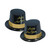 Club Pack of 25 Festive "Happy New Years" Gold Legacy Party Favor Hats - IMAGE 1