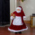 24" Traditional Mrs Claus with Braided Hair and Gifts Christmas Figure - IMAGE 2