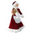 24" Traditional Mrs Claus with Braided Hair and Gifts Christmas Figure - IMAGE 3