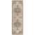 3' x 12' Traditional Beige and Sage Green Hand Tufted Rectangular Wool Area Throw Rug Runner - IMAGE 1