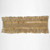 Gold Lurex Border Fringed Christmas Ribbon 2.5" x 10 Yards - IMAGE 2