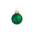 4ct Green Shatterproof Matte Finish Glass Christmas Ball Ornaments 4.75" (120mm) - IMAGE 1