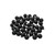 40ct Black Matte Glass Christmas Ball Ornaments 1.25" (30mm) - IMAGE 3