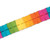 Tissue Paper Leaf Garland - 12' - Multicolor - Pack of 24 - IMAGE 1