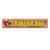 Crawfish Boil Party Banner - 5' - Yellow, Red and Brown - Pack of 12 - IMAGE 1